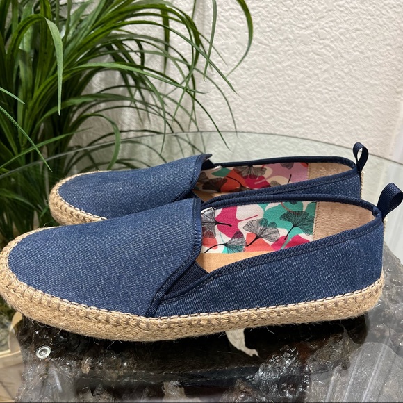 🌹NWOT🌹 Women’s EMU Australia Denim Espadrilles Size 11 - Picture 4 of 9
